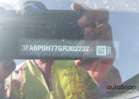 2016 Ford Fusion Se from USA, damaged, VIN 3FA6P0H77GR302232